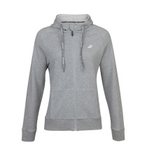 Babolat Hooded Jacket Exercise Club Grey Women